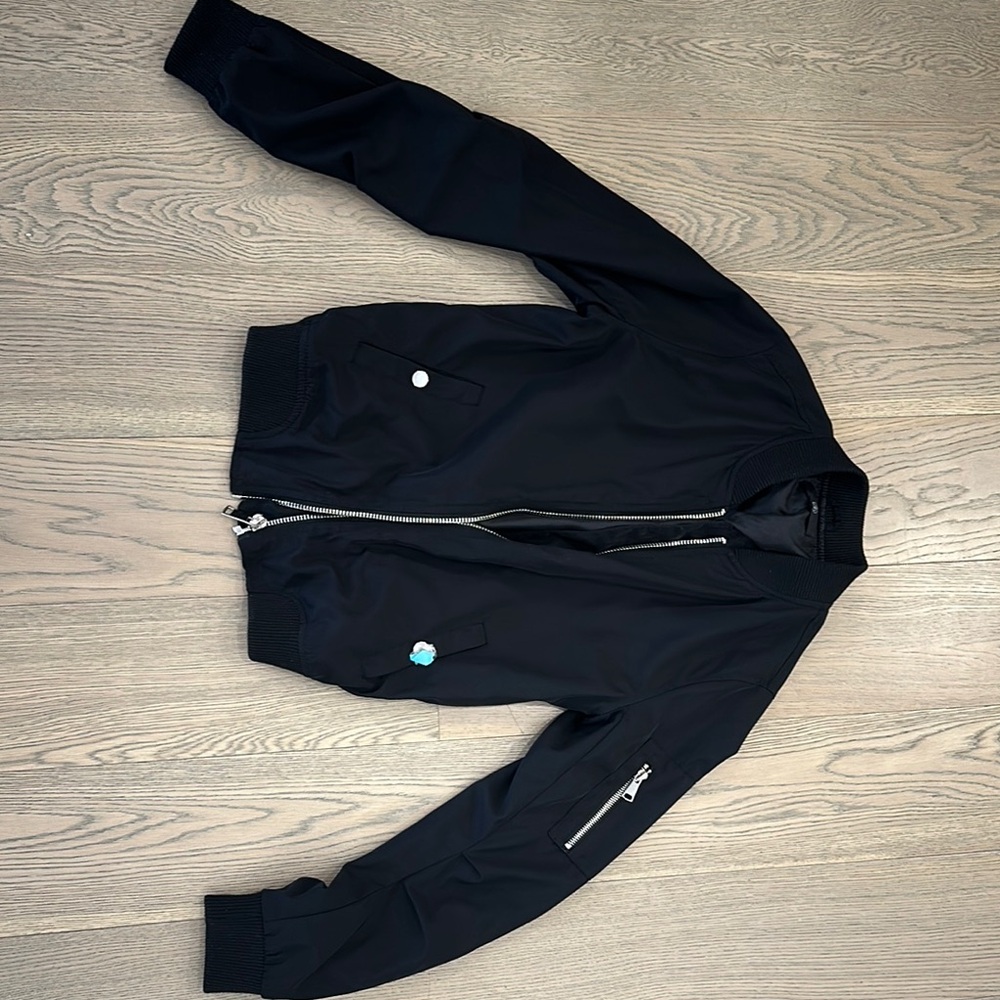 Missguided Black Bomber Jacket